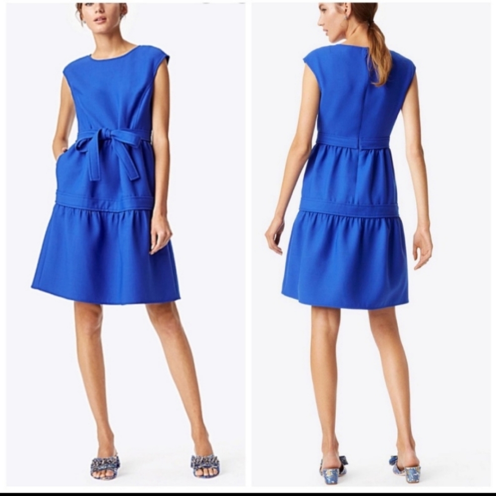 NWT Tory Burch Blue Dahlia Jane Cocktail dress
